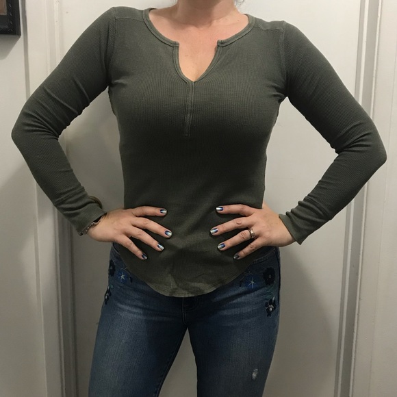 GAP Tops - Long sleeved henley